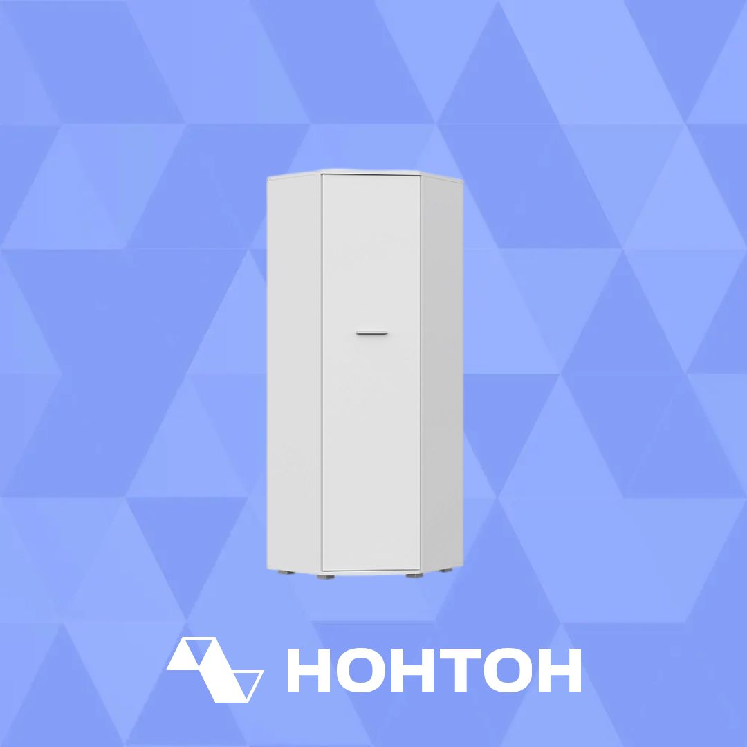 Шкаф угловой Fun белый