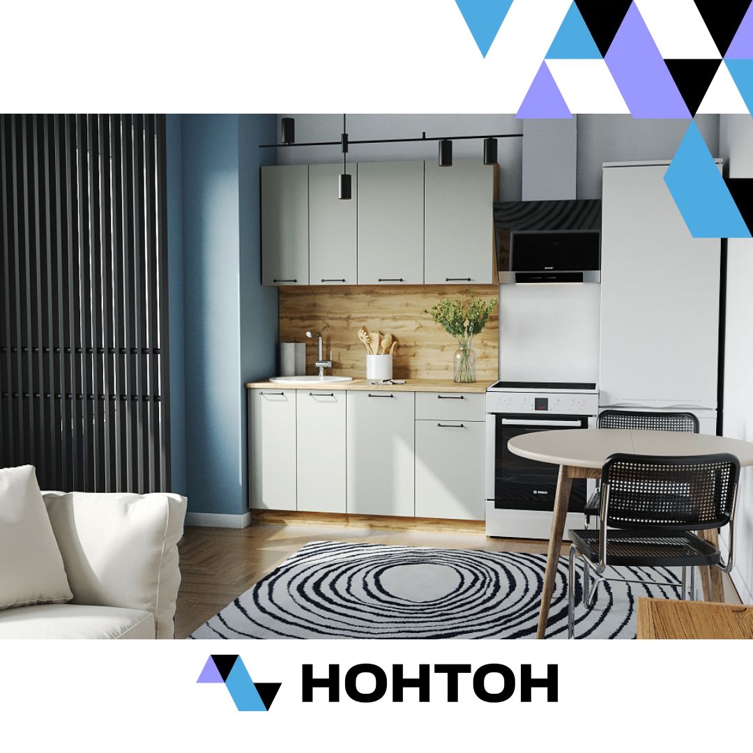 Кухня Валерия серый