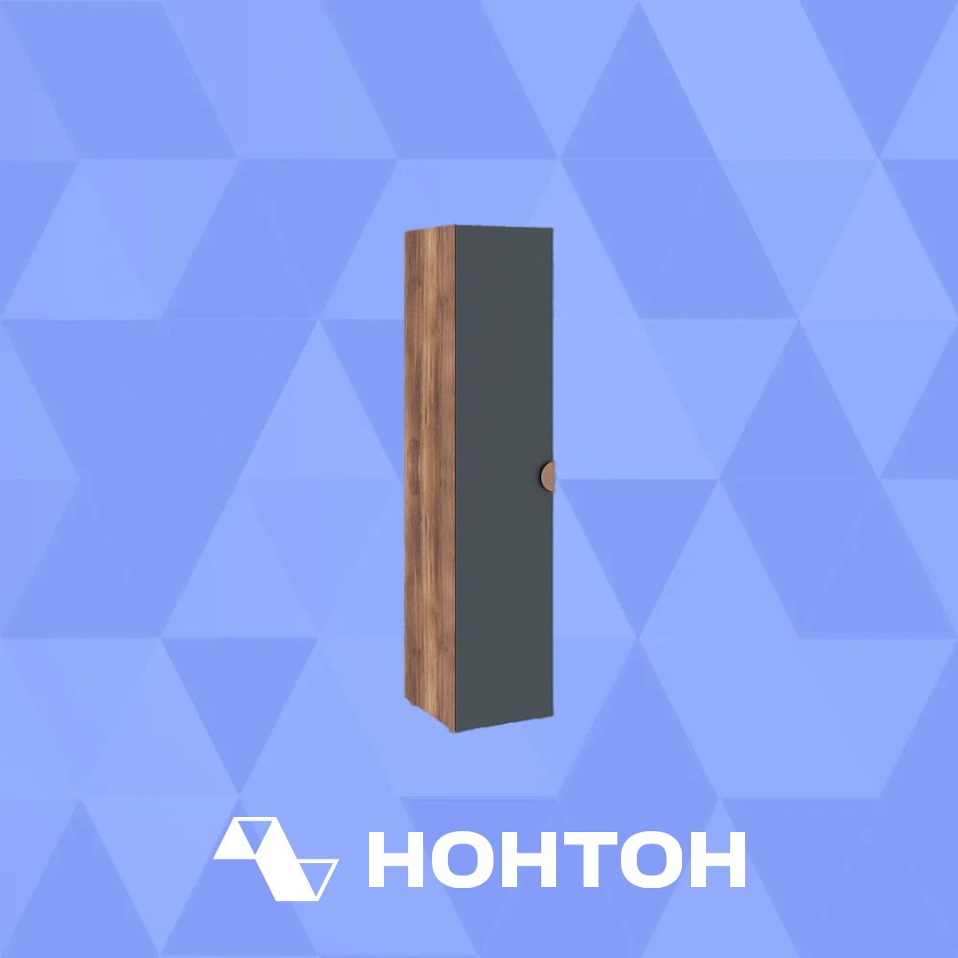 Пенал Тризиль дуб барокко / зеленый камень