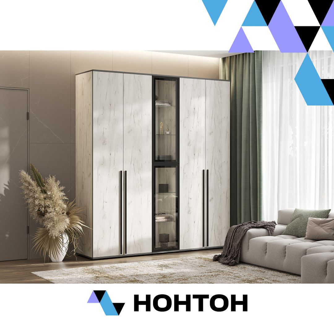 Комплект шкафов Норд №5 дуб крафт белый