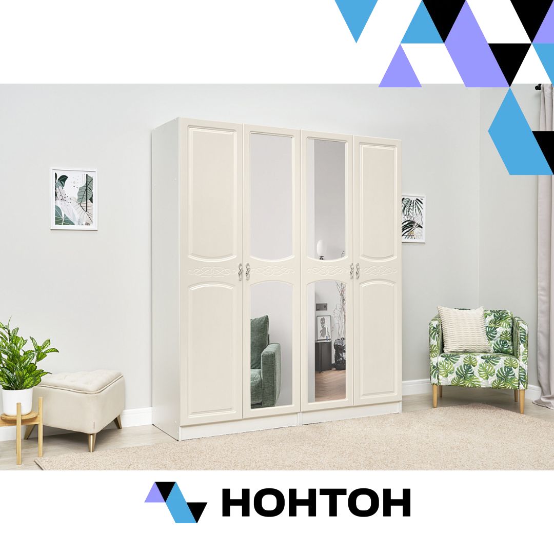 Шкаф 4-створчатый Венеция