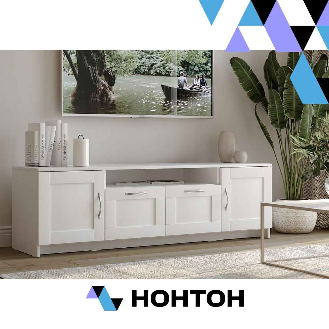 ТВ-тумба Сириус белая