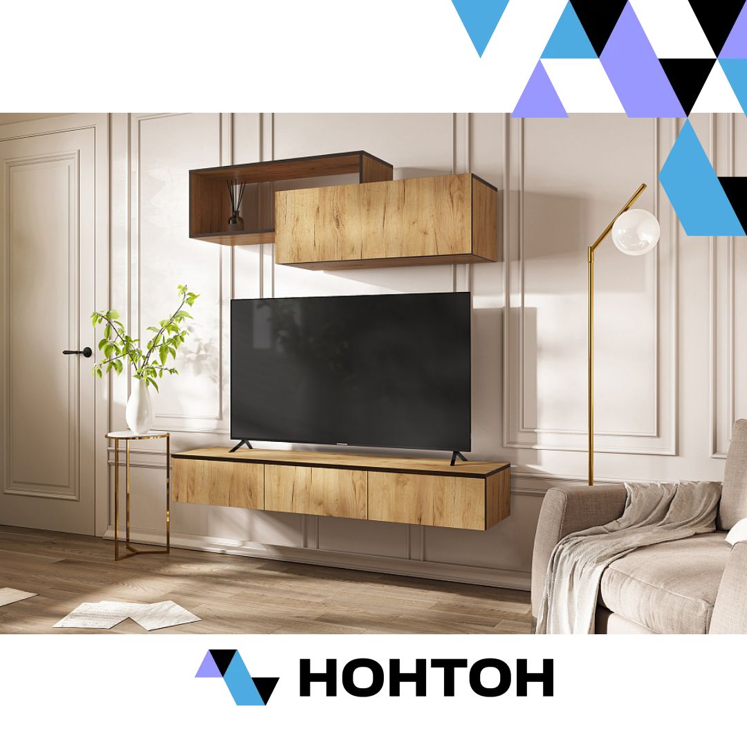 Гостиная Норд №2 дуб крафт