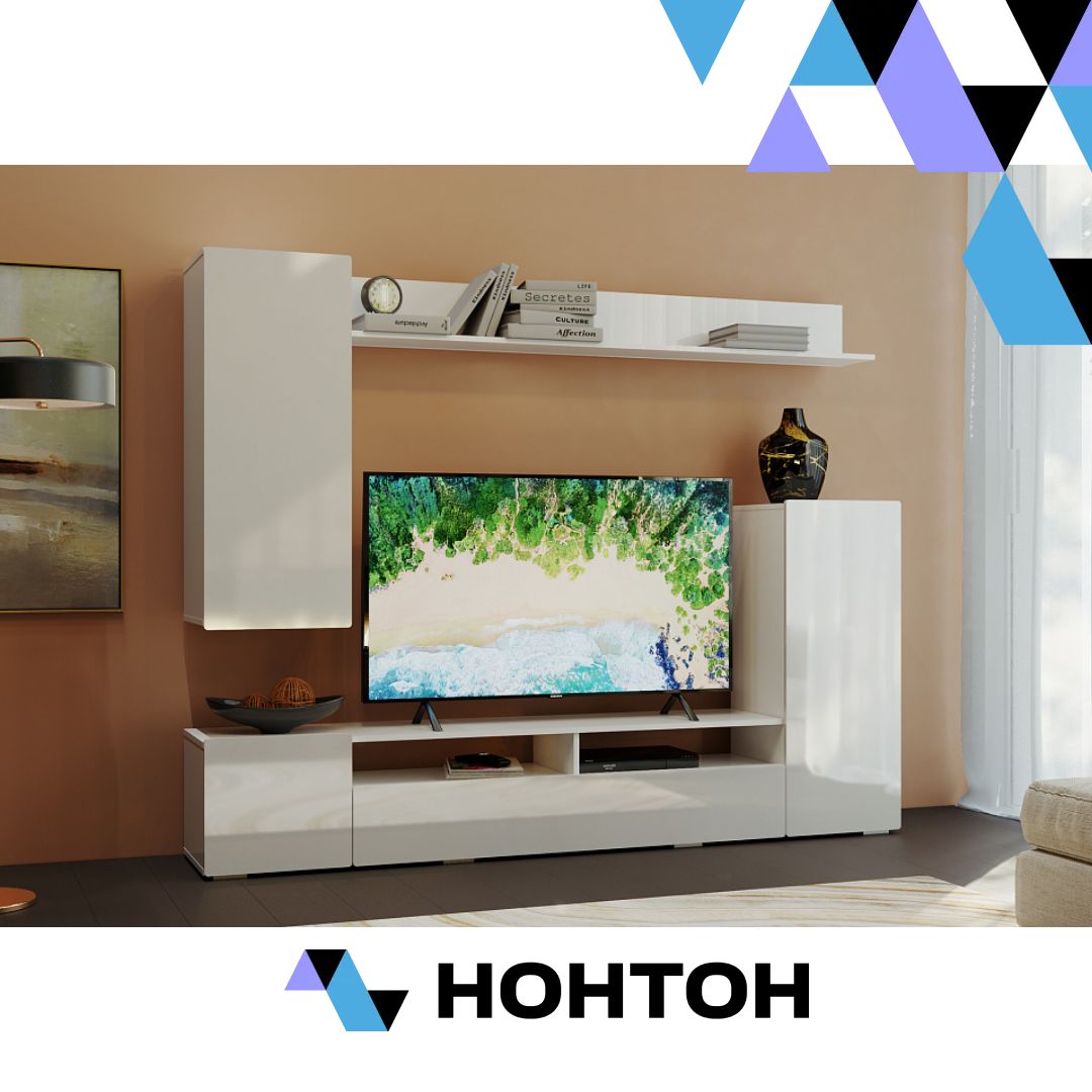 Центральная секция Диаманд белый