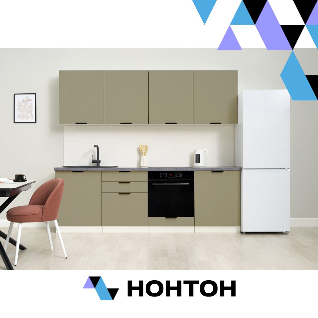 Кухня Норд софт хаки