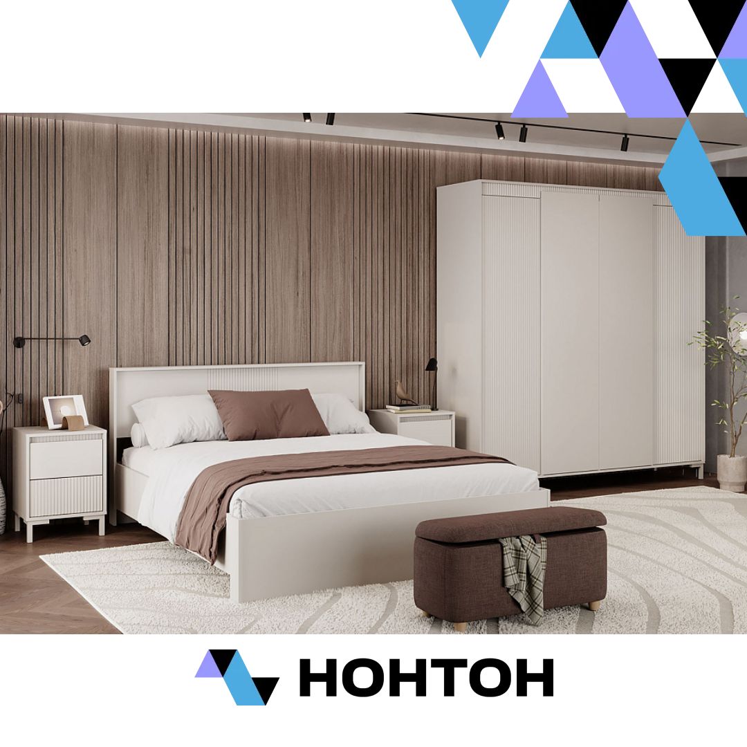 Спальня Свейн кашемир серый