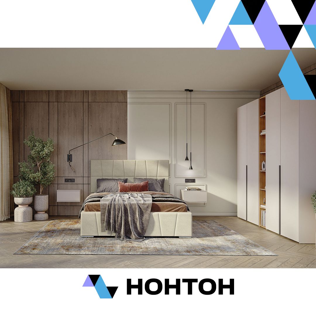 Спальня Лаура кашемир серый / дуб барокко